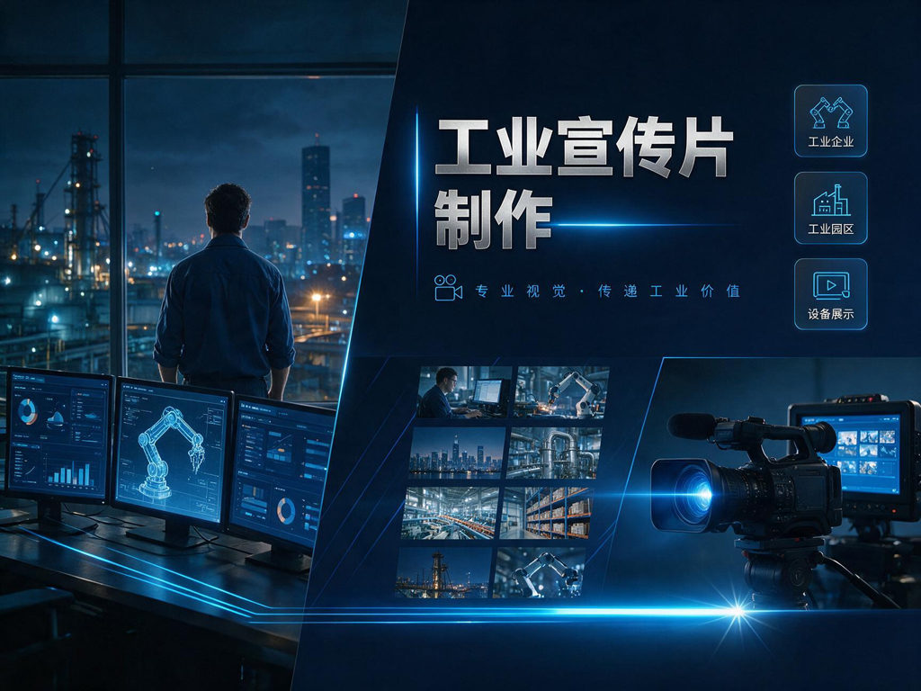 工业宣传片制作流程是什么？从策划到成片一次讲清