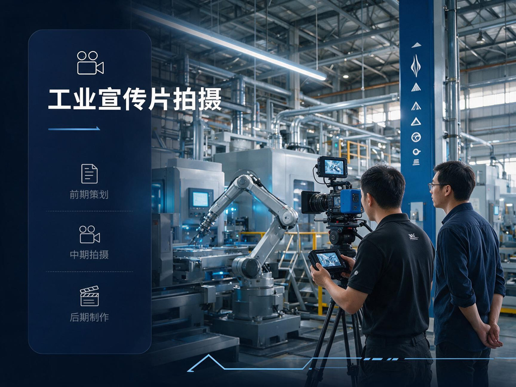 工业宣传片如何展示产品优势？把技术参数转化为视觉语言